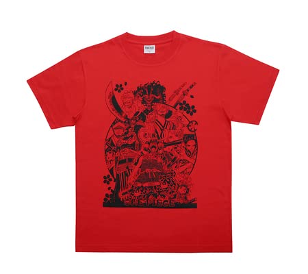 Amazon.co.jp: ワンピース ワノ国 Tシャツ レッド SUMMER JUMP